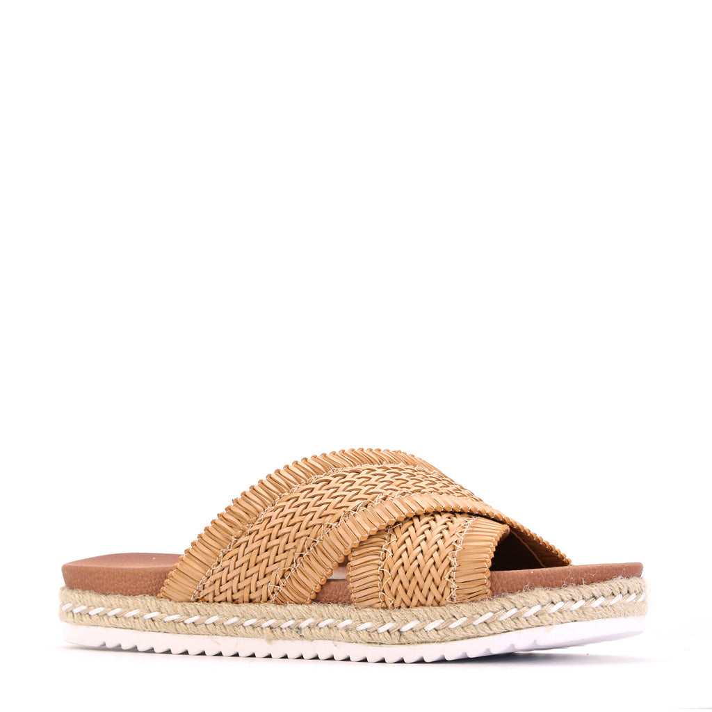 Los Cabos Shoes | TINNY slide | Shop womens slip-on espadrille sandals ...