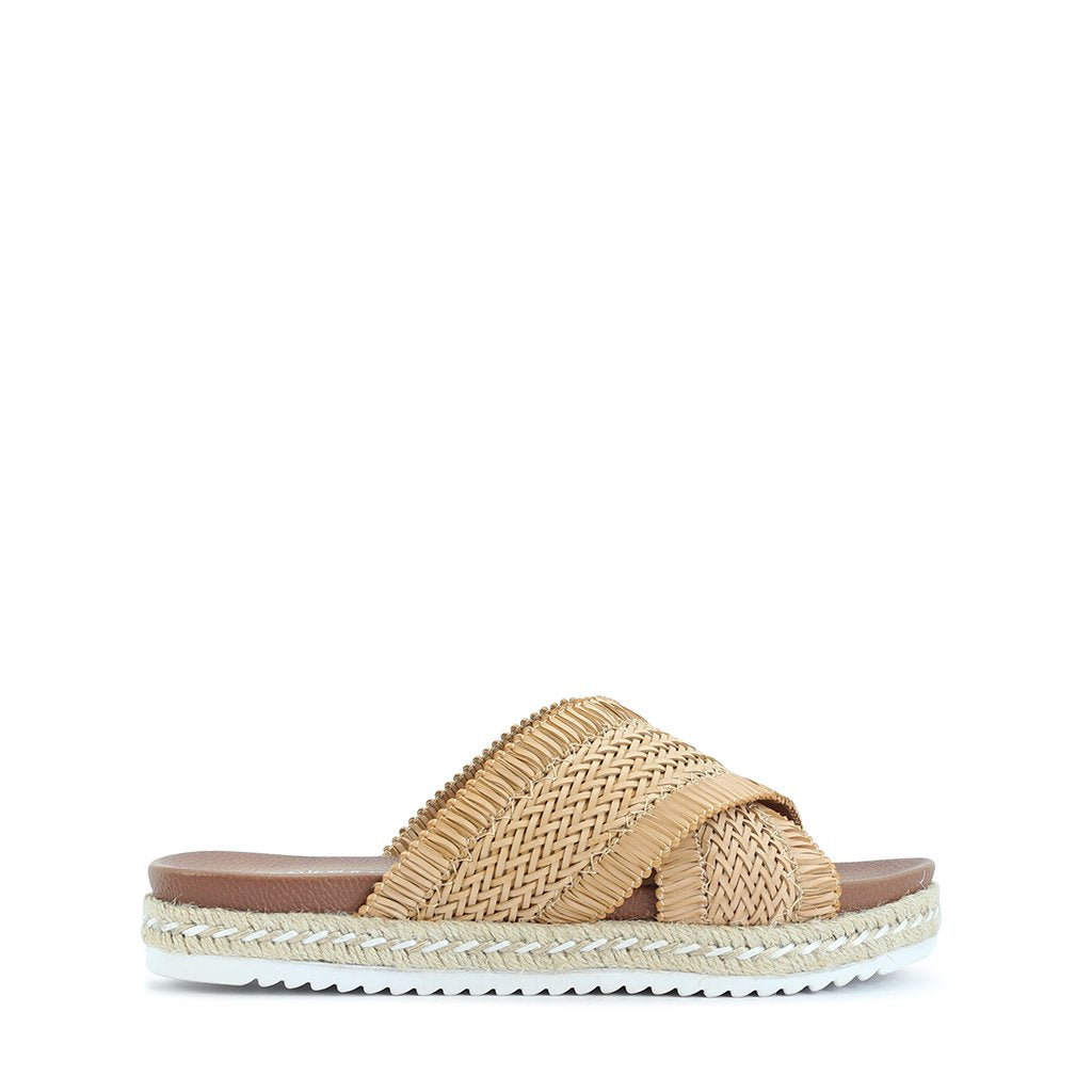 Los Cabos Shoes | TINNY slide | Shop womens slip-on espadrille sandals ...